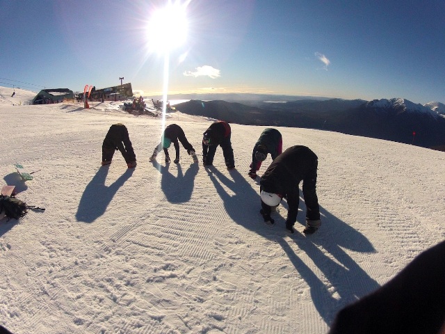 snowboard instructor course, 