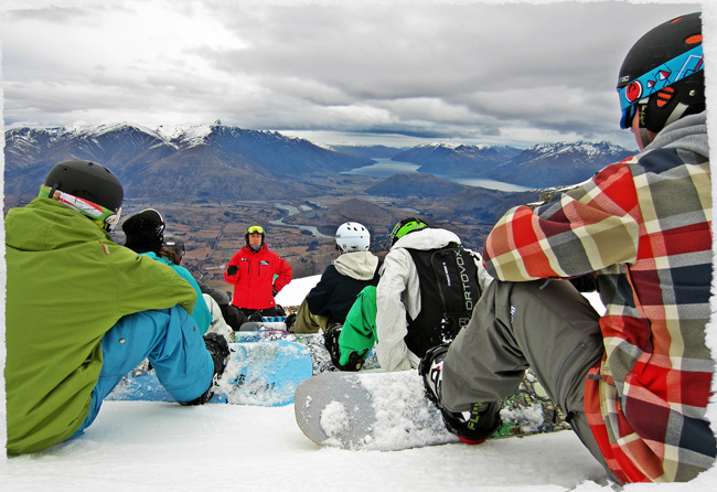 Snowboard instructor course New Zealand