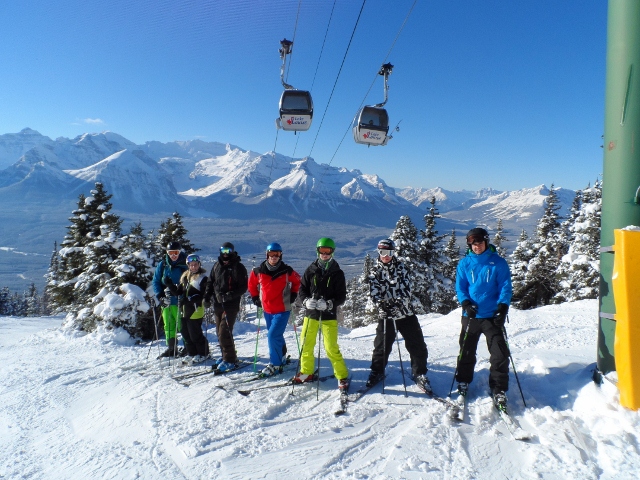 Lake Louise, Banff, Canada, Peak Leaders, Ski instructor course