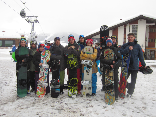 Peak Leaders, snowboard instructor course, BASI level 2