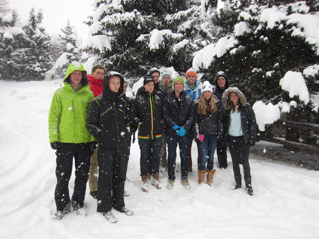 Peak Leaders, ski instructor course, Verbier, 2013, snowboard instructor course, Switzerland