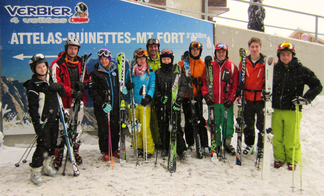 Peak Leaders, ski instructor course, Verbier, gap year