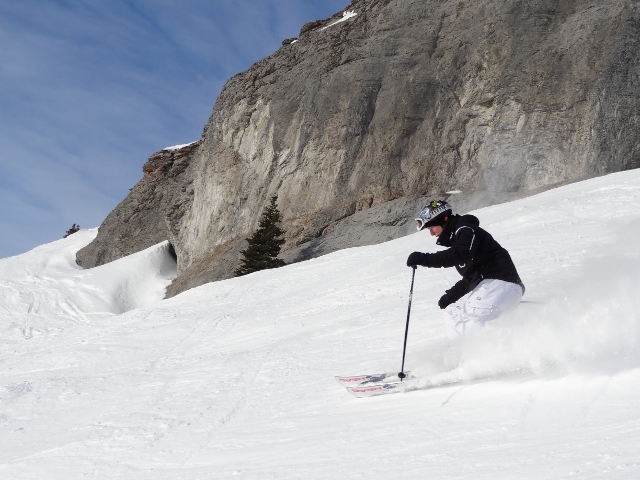 ski course, Banff, Canada, gap year