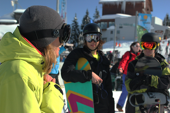 Lewis Sonvico, Mint snowboarding, Morzine, snowboard instructor course, Peak Leaders