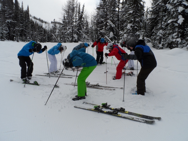 Banff, ski instructor course, Canada, Alberta, ski, gap year