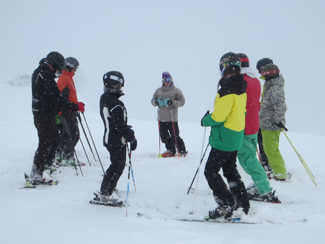 Peak Leaders Verbier, ski instructor course, Emma Cairns