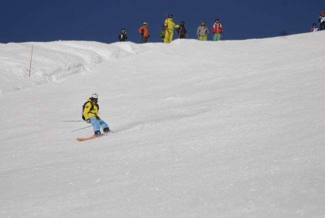 Mattias, European Snowsport, Peak Leaders, freestyle training, gap year
