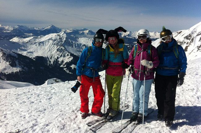 Valle De La Manche, Morzine, Avoriaz, Portes Du Soleil, Peak Leaders, ski instructor course, 