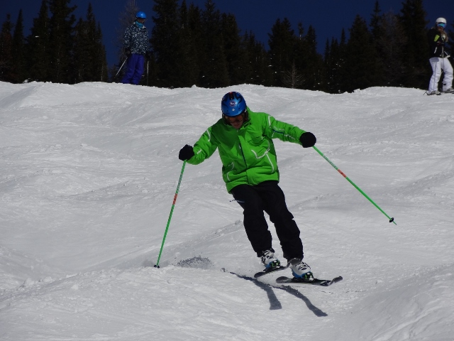 Mogul, skiing, Banff, Sunshine Village Ski Resort, Canada