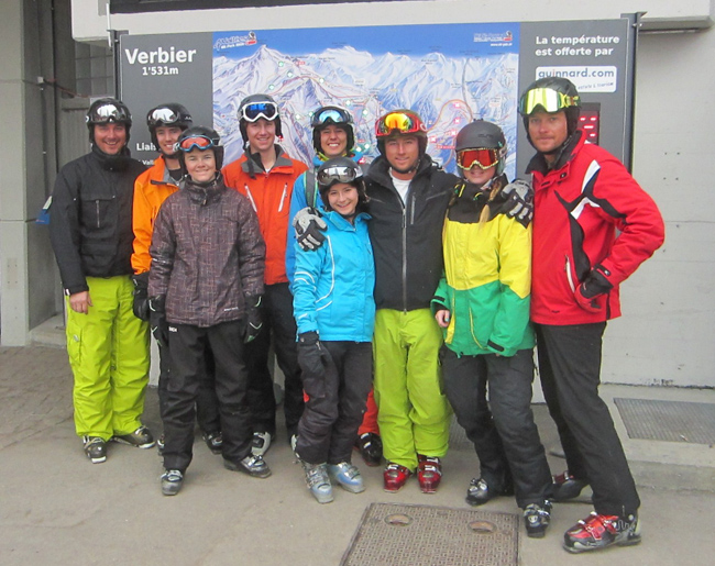 Peak Leaders, late season, Verbier, Switzerland, ski instructor course, gap year