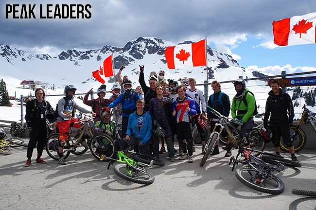 Peak Leaders Coaches Hiring Camp, Whistler, Canada, 2013, Garbanzo Zone