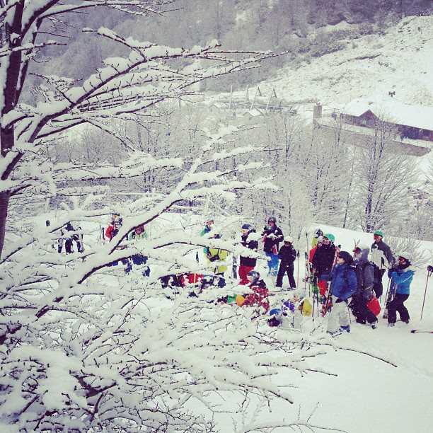 Avalanche safety training, Peak Leaders, Ski course, Peak Leaders, Argentina, Cerro Catedral
