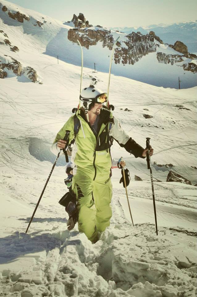 Paul Marsden, Peak Leaders, ski instructor course, ski hiking Argentina, Peak Leaders ski instructor course, Cerro Catedral