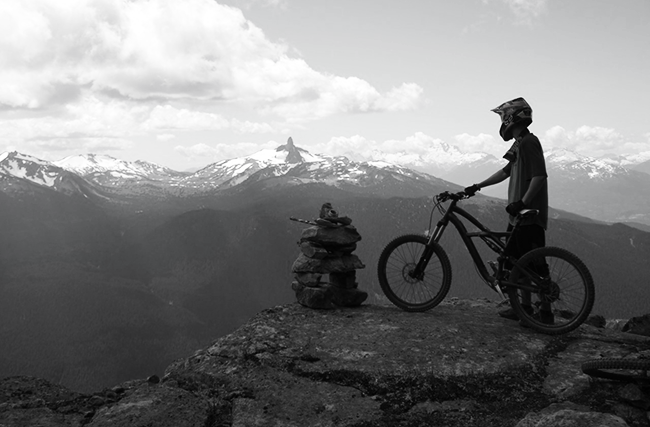 Whistler bike park, Whistler Blackcomb, mountain biking, epic view, Canada, downhill, Peak Leaders