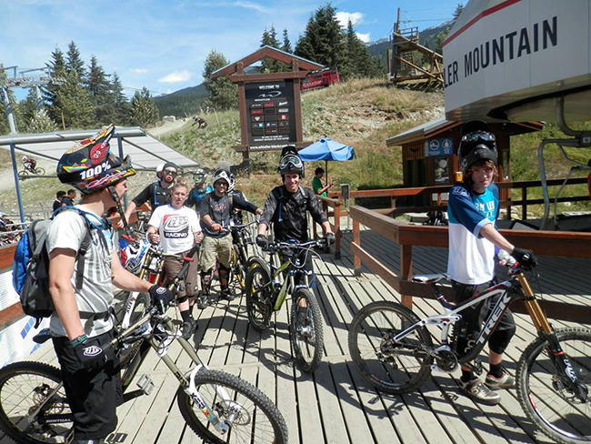 Peak Leaders Whistler Bike Park, mountain bike course Whistler, Whistler Bike Park, Peak Leaders