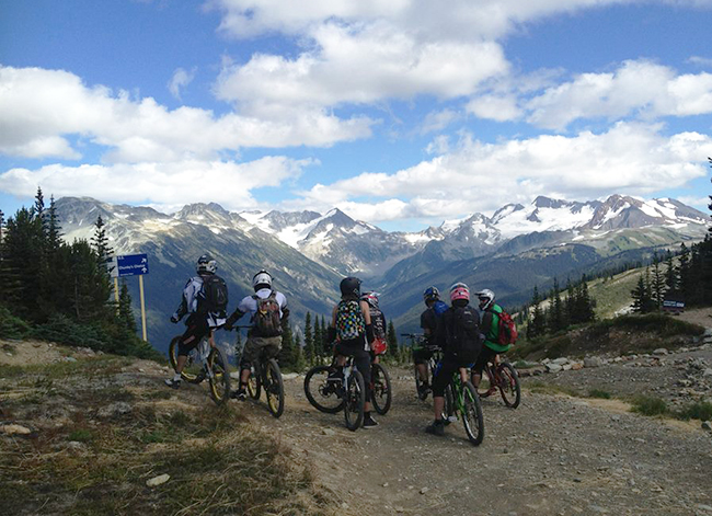 Whistler Bike Park, epic views, Canada, mountain biking, British Colombia