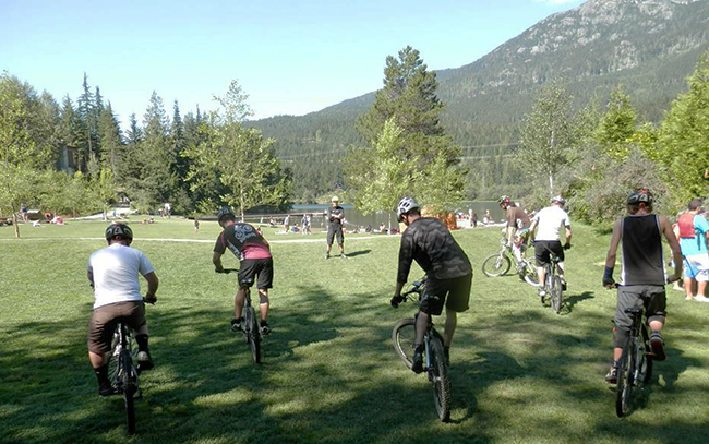 CTC, CTC mountain bike course, Whistler Bike Park, Whistler Blackcomb, Canada,  mountain bike guide course, mountain bike instructor course, Peak Leaders Mountain Bike course