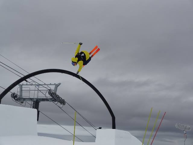 Russ Henshaw, NZ Winter Games, ski slopestyle Cardrona