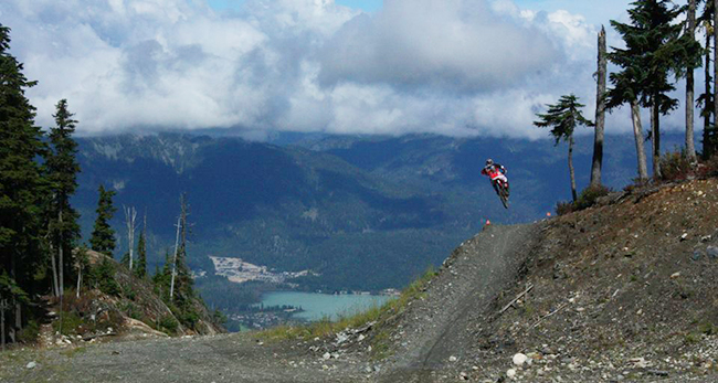 Whistler Bike Park, Whistler Blackcomb, Canada, mountain biking, jump, Peak Leaders, Whistler Bike Park academy