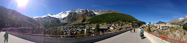 Saas Fee in September, Saas Fee resort, Switzerland, ski town, Peak Leaders gap courses