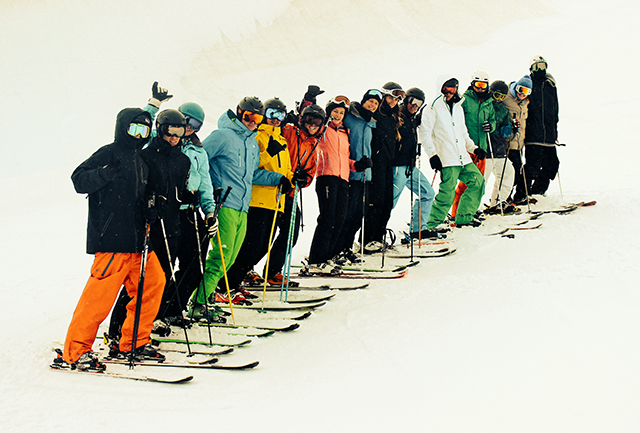 Saas Fee, Peak Leaders Saas Fee, Peak Leaders ski and snowboard instructor course