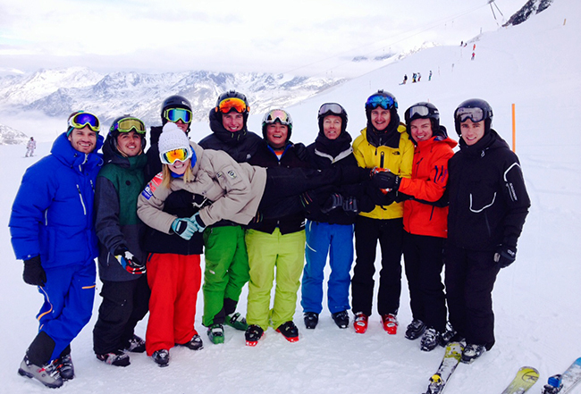 Emma Cairns, Peak Leaders in Saas Fee, Saas Fee, Switzerland, ski instructor course, BASI level 2, gap year