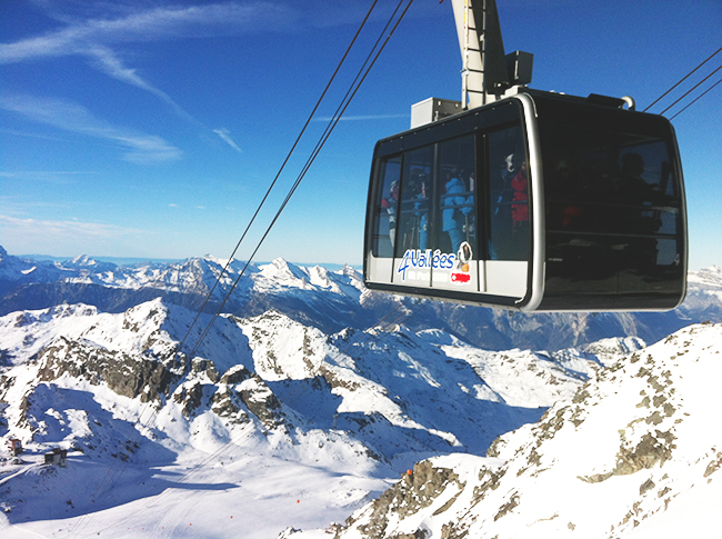 Verbier, 4 Valleys, Peak Leaders, cable car, ski course, ski travel