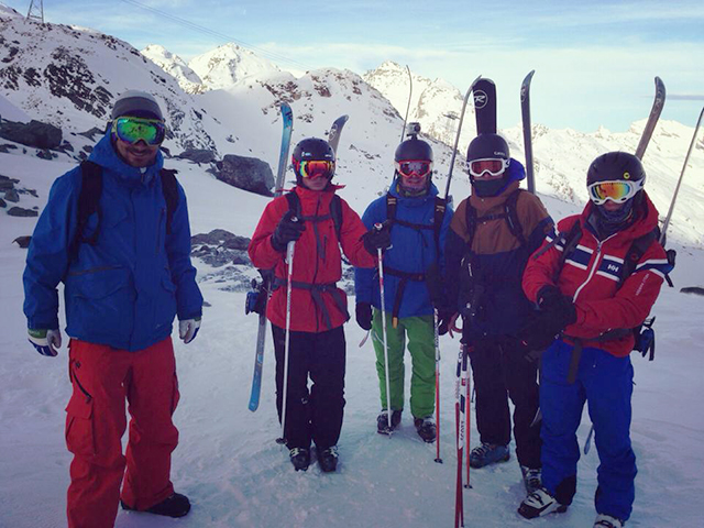 Peak Leaders Verbier, Verbier ski instructor course, ski Switzerland, backcountry, hiking, Peak Leaders skiing