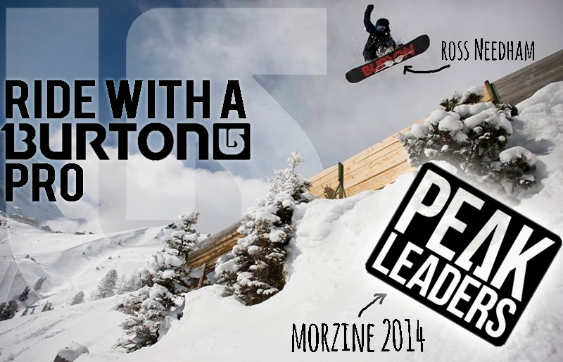 Ride with a Burton Pro, Burton Snowboards, Ross Needham, Burton UK, Peak Leaders, Peak Leaders snowboard instructor course