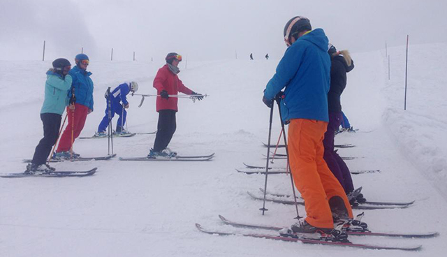 BASI level 2, Verbier, Alex Leaf, ski, ski instructor course