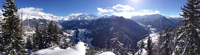 Verbier, snowy Verbier, Peak Leaders. beautiful Switzerland