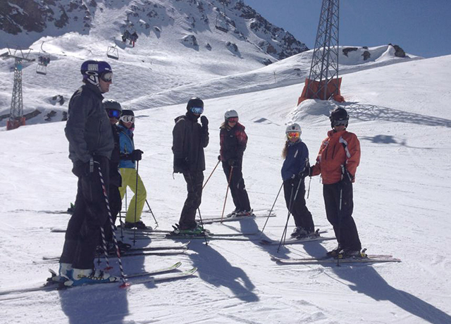 Peak Leaders, BASI level 2 in Verbier, ski instructor course, skiers, trainee ski instructors