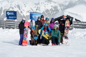 snowboard course Morzine