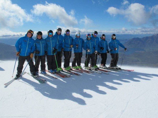 NZSIA_Interski team 2015_Peak Leaders 4 week ski instructor training course
