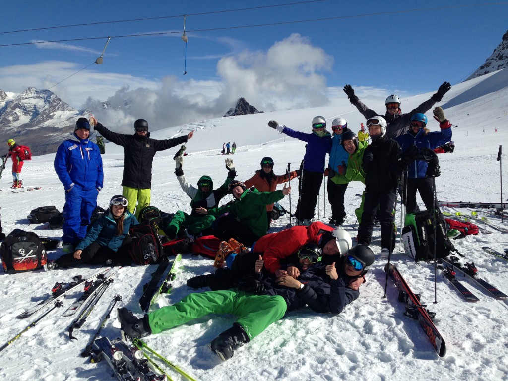 Peak Leaders_Saas Fee 10 week ski instructor course_13