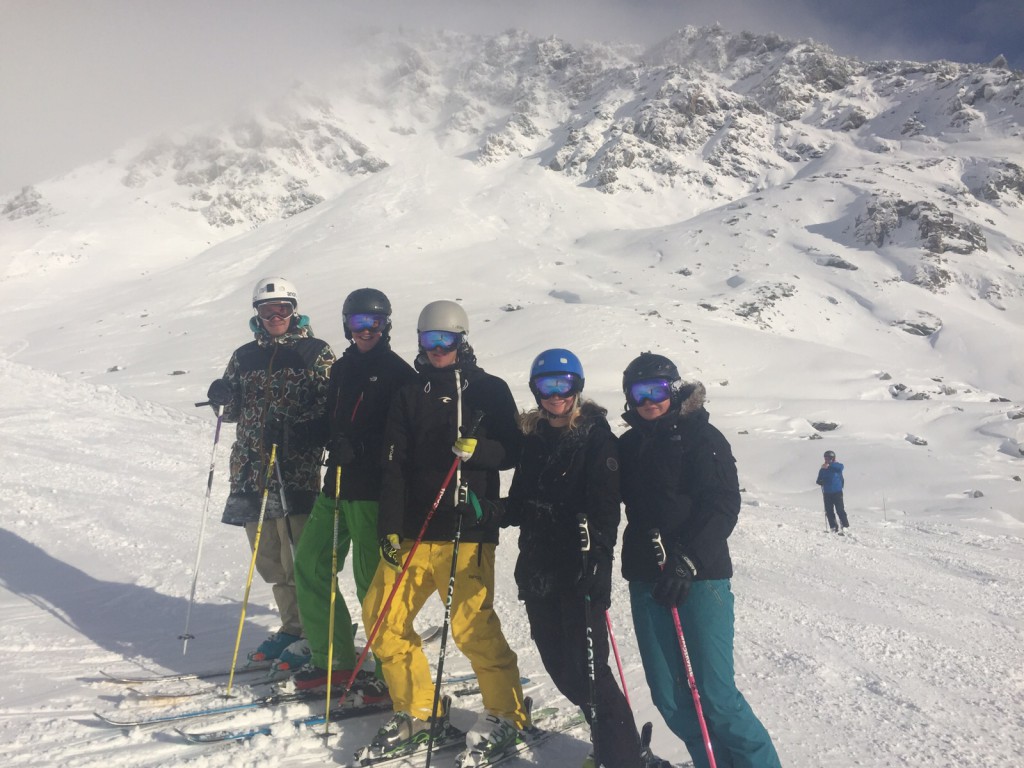 Ski instructors in Verbier