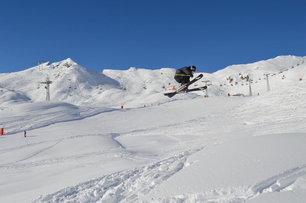 Verbier Freestyle ski day