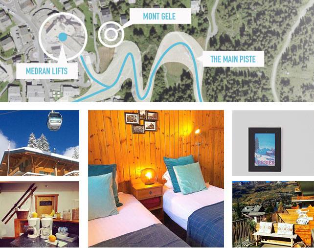 Gap course accommodation map and images