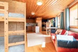 Verbier gap course bunk room